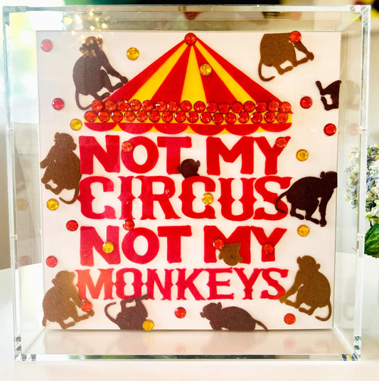 Not my Circus Acrylic Box