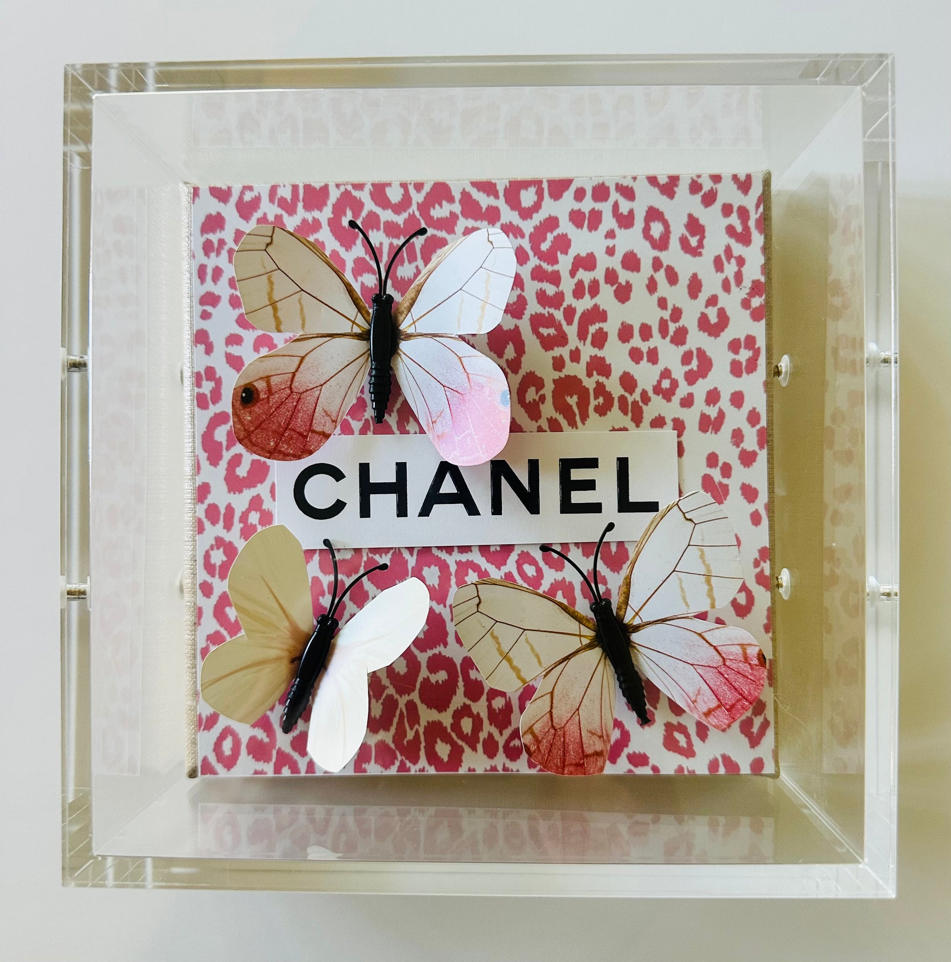 Leopard Acrylic Designer Box