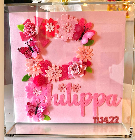 Alphabet Mixed Acrylic Box