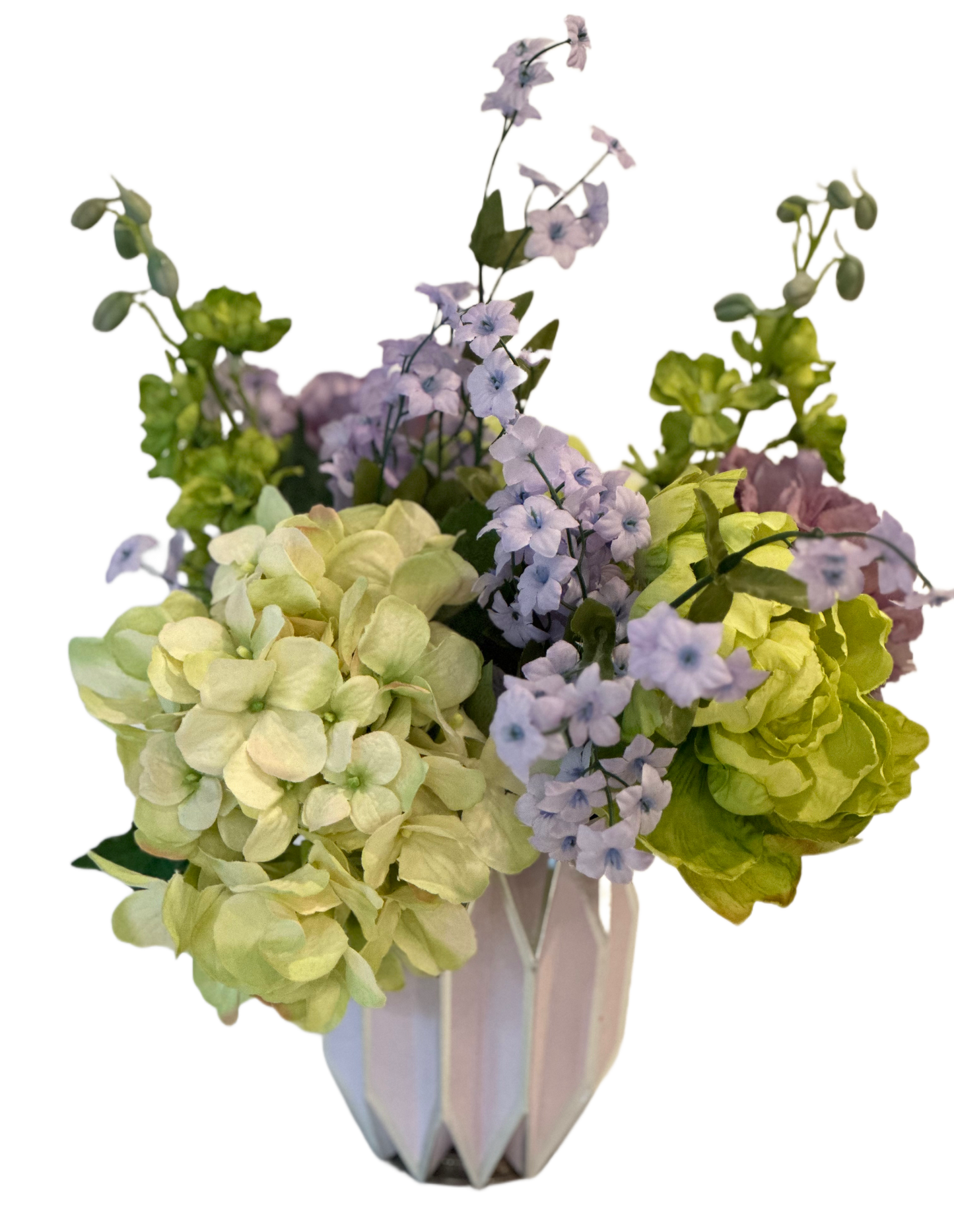 Lavender Flower vase wraps